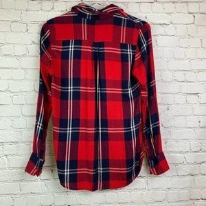 WOOLRICH Red Plaid Shirt Small